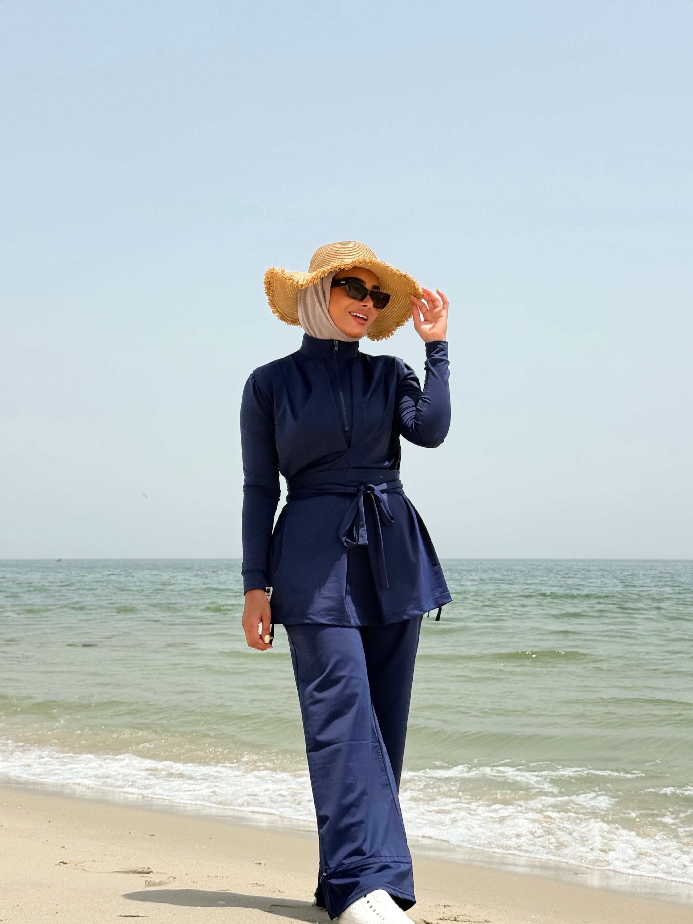 Burkini with Loose Pants + Turban