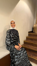 Quilted Velvet Cowl Neck Daraa