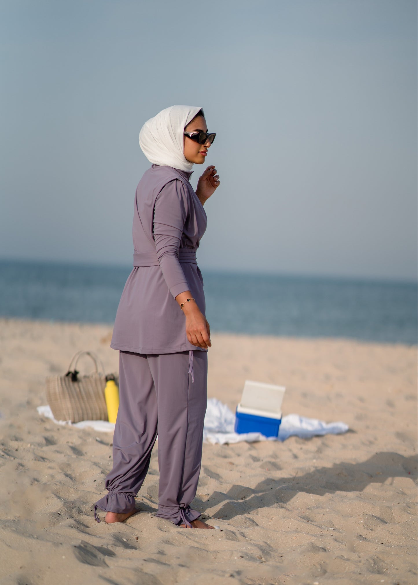 Burkini with Loose Pants + Turban