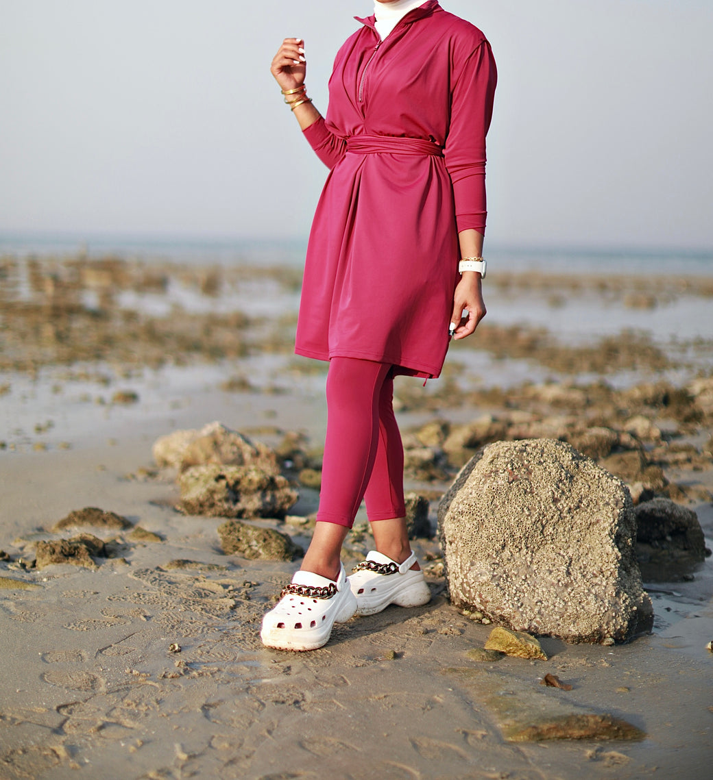 Burkini with Leggings + Turban