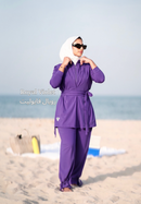 Burkini with Loose Pants + Turban
