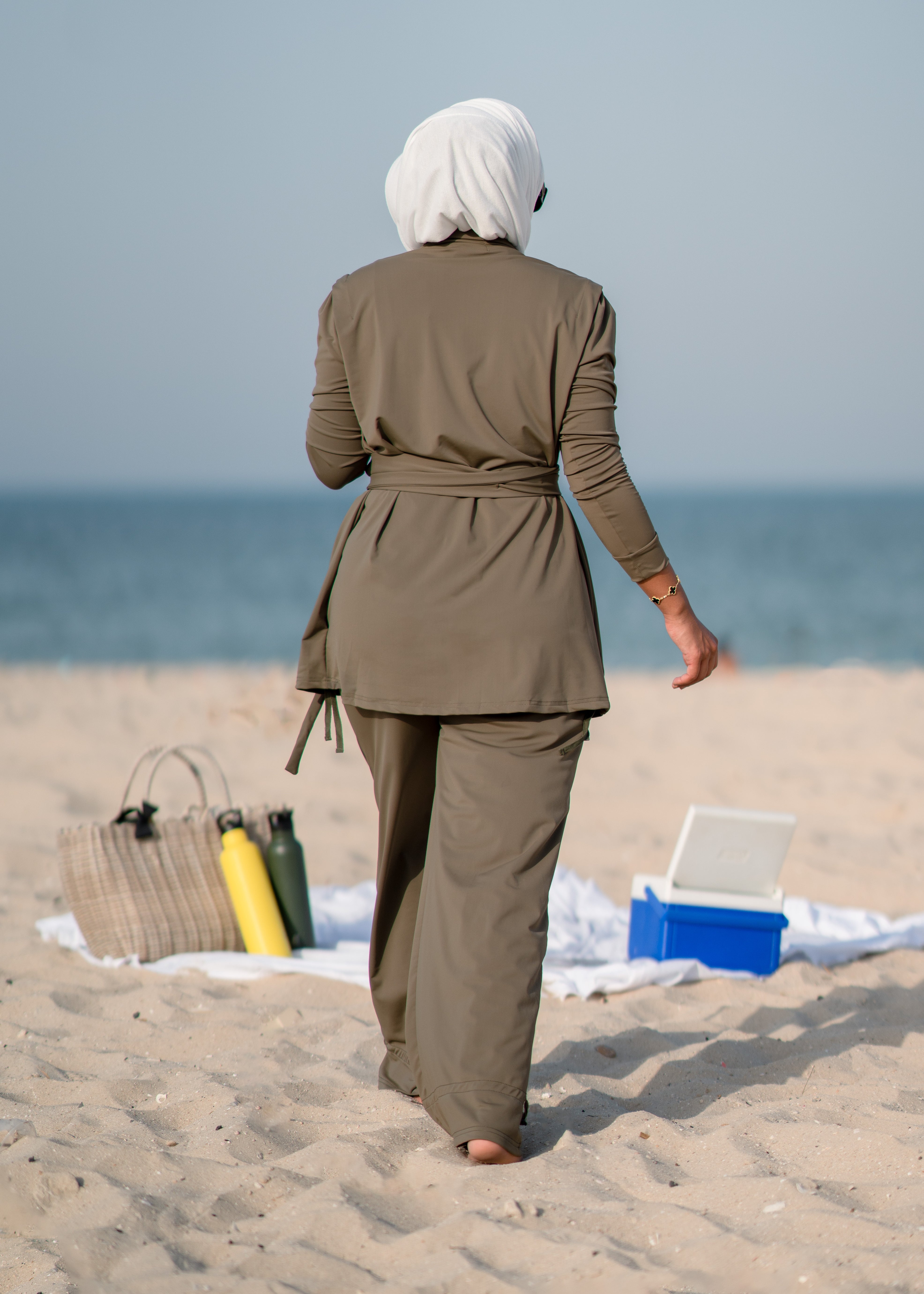 Burkini with Loose Pants + Turban